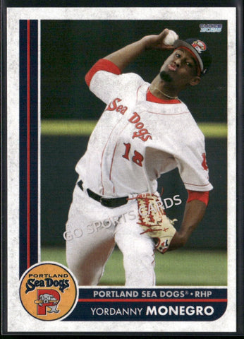 2025 Portland Sea Dogs Yordanny Monegro