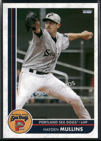 2025 Portland Sea Dogs Hayden Mullins