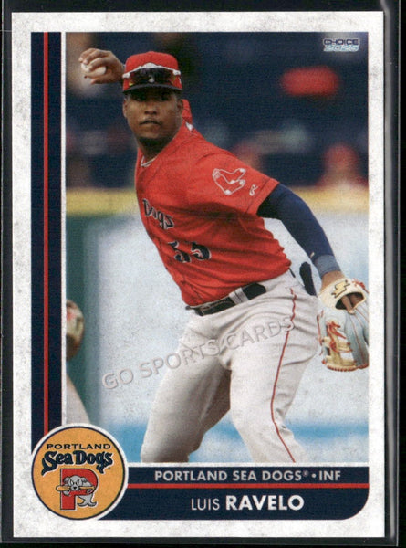 2025 Portland Sea Dogs Luis Ravelo