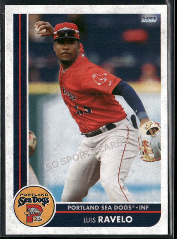 2025 Portland Sea Dogs Luis Ravelo