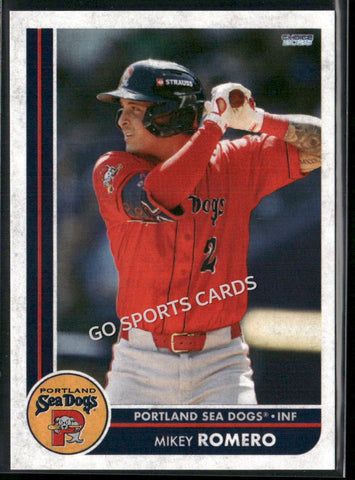 2025 Portland Sea Dogs Mikey Romero