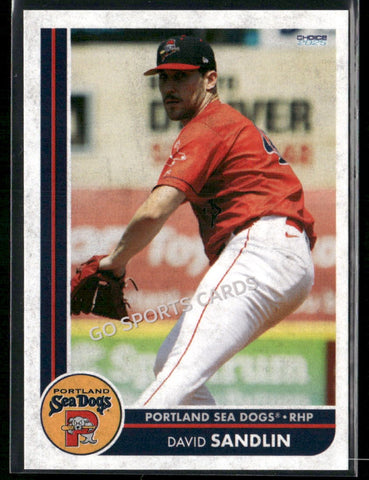 2025 Portland Sea Dogs David Sandlin