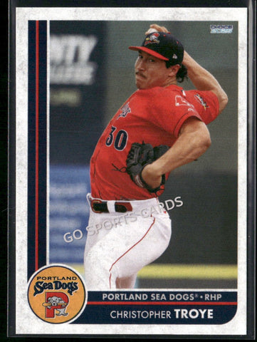 2025 Portland Sea Dogs Christopher Troye