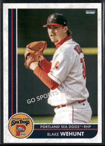 2025 Portland Sea Dogs Blake Wehunt