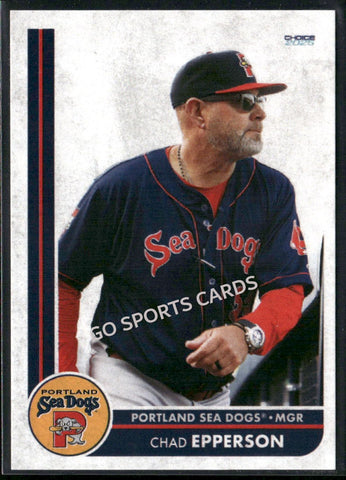 2025 Portland Sea Dogs Chad Epperson