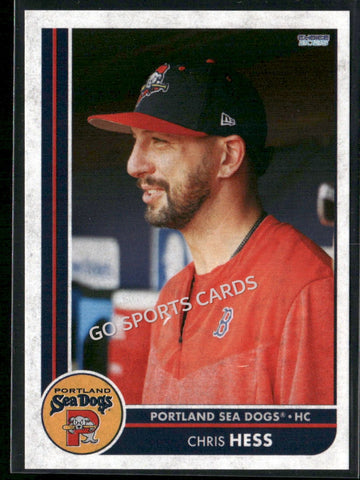 2025 Portland Sea Dogs Chris Hess