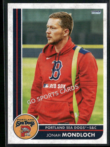 2025 Portland Sea Dogs Jonah Mondloch