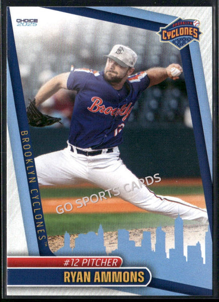 2025 Brooklyn Cyclones Ryan Ammons