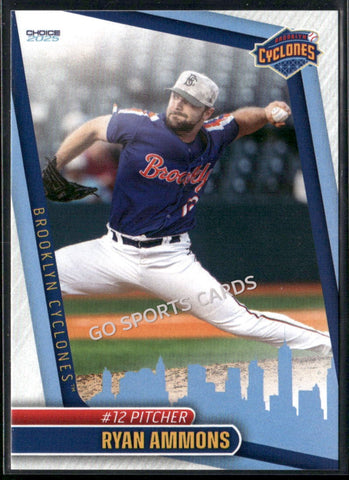 2025 Brooklyn Cyclones Ryan Ammons