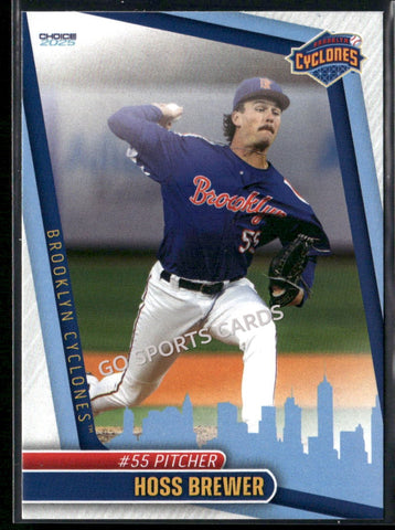2025 Brooklyn Cyclones Hoss Brewer