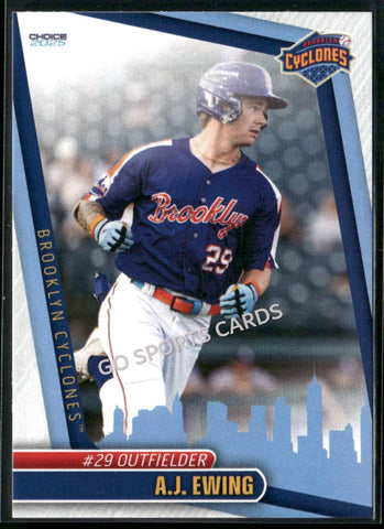 2025 Brooklyn Cyclones AJ Ewing