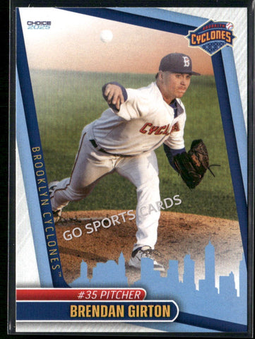 2025 Brooklyn Cyclones Brendan Girton