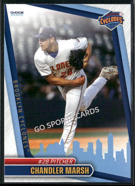 2025 Brooklyn Cyclones Chandler Marsh