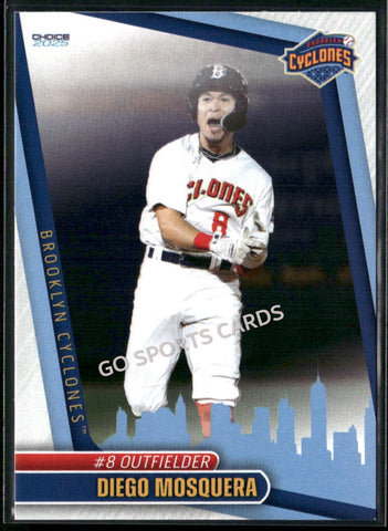 2025 Brooklyn Cyclones Diego Mosquera
