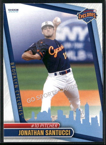 2025 Brooklyn Cyclones Jonathan Santucci