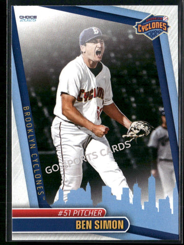 2025 Brooklyn Cyclones Ben Simon