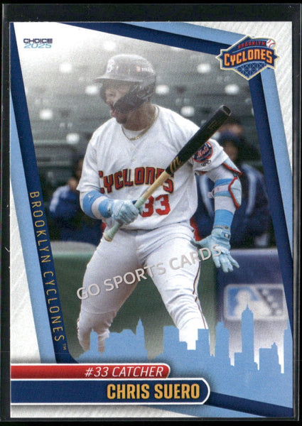 2025 Brooklyn Cyclones Chris Suero