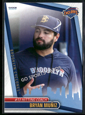 2025 Brooklyn Cyclones Bryan Muniz
