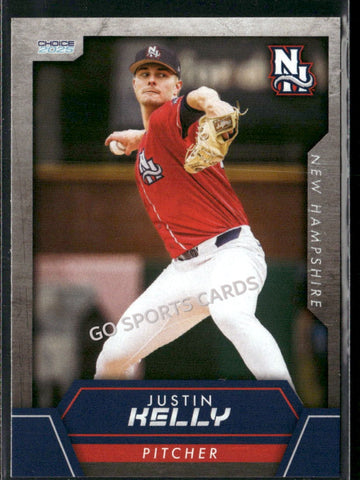 2025 New Hampshire Fisher Cats Justin Kelly