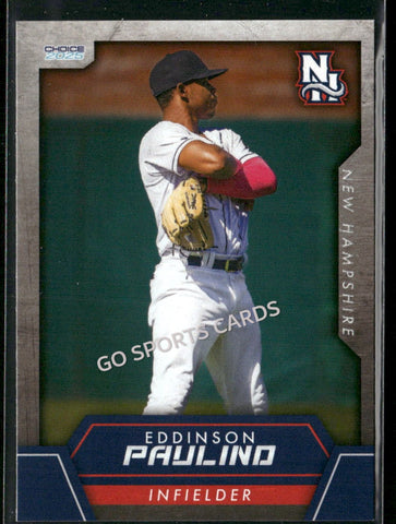 2025 New Hampshire Fisher Cats Eddinson Paulino