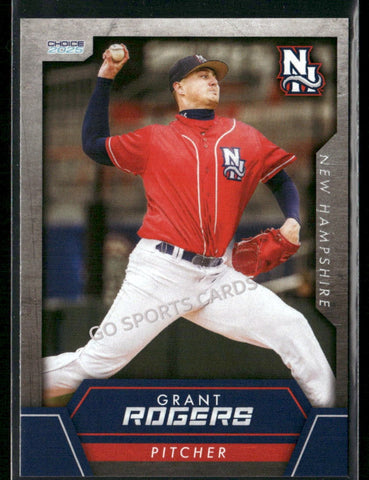 2025 New Hampshire Fisher Cats Grant Rogers