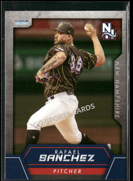 2025 New Hampshire Fisher Cats Rafael Sanchez