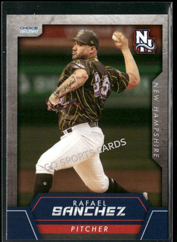 2025 New Hampshire Fisher Cats Rafael Sanchez