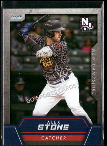 2025 New Hampshire Fisher Cats Alex Stone