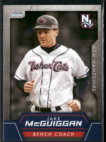 2025 New Hampshire Fisher Cats Jake McGuiggan