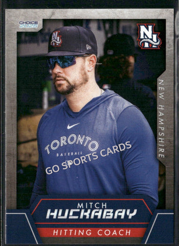 2025 New Hampshire Fisher Cats Mitch Huckabay