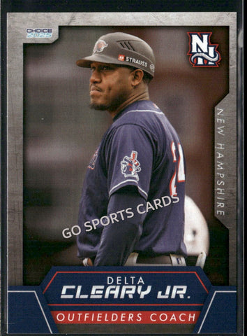 2025 New Hampshire Fisher Cats Delta Cleary Jr