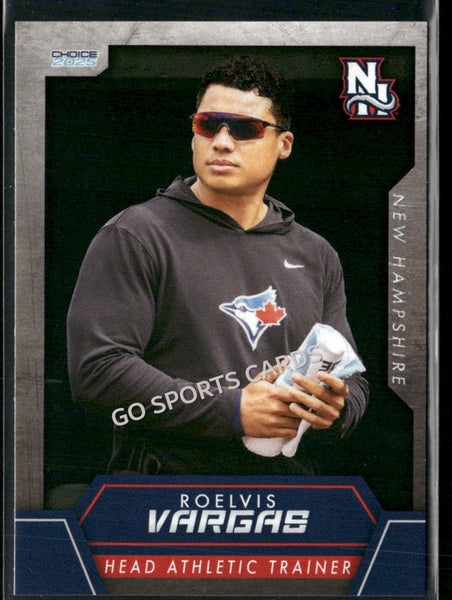 2025 New Hampshire Fisher Cats Roelvis Vargas