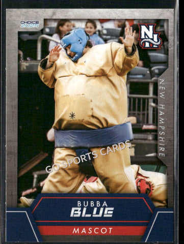 2025 New Hampshire Fisher Cats Bubba Blue Mascot