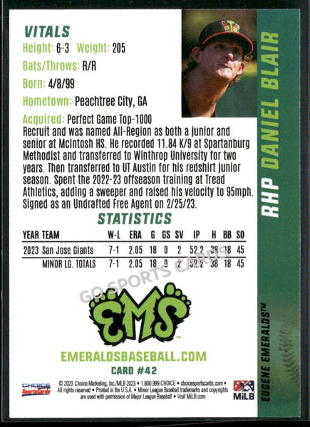 2023 Eugene Emeralds Update Daniel Blair