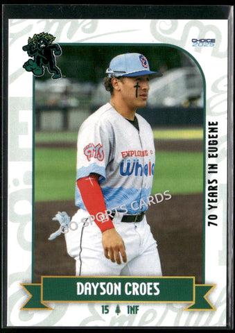 2025 Eugene Emeralds Update Dayson Croes