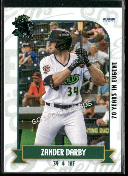 2025 Eugene Emeralds Update Zander Darby