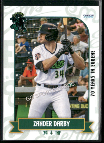 2025 Eugene Emeralds Update Zander Darby