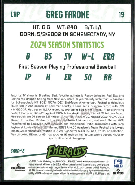 2025 Eugene Emeralds Update Greg Farone