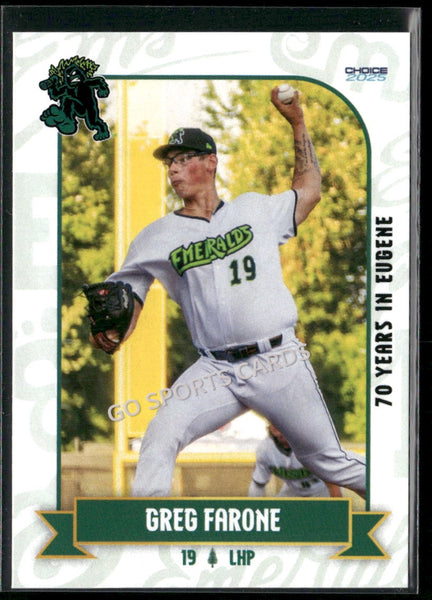 2025 Eugene Emeralds Update Greg Farone