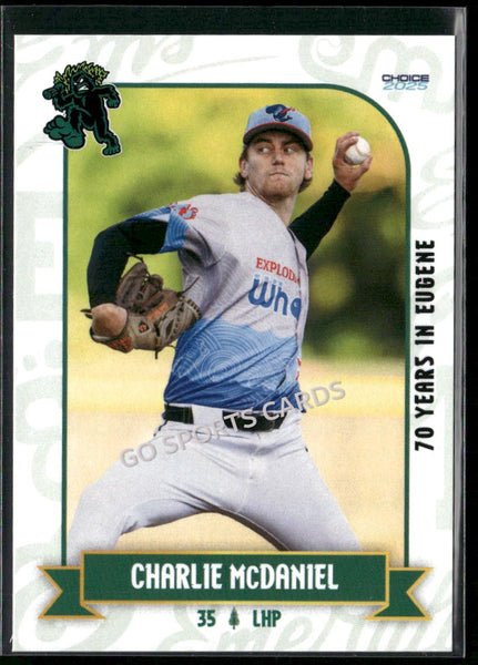 2025 Eugene Emeralds Update Charlie McDaniel