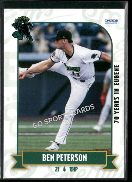 2025 Eugene Emeralds Update Ben Peterson