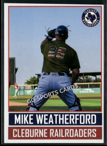 2025 Cleburne Railroaders Mike Weatherford