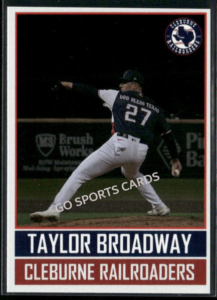 2025 Cleburne Railroaders Taylor Broadway