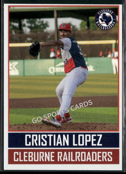 2025 Cleburne Railroaders Cristian Lopez
