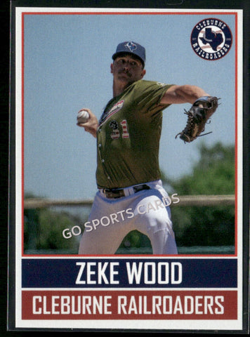 2025 Cleburne Railroaders Zeke Wood