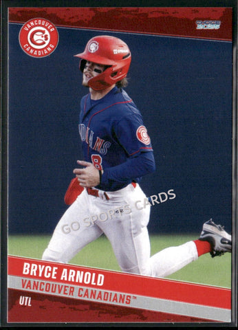 2025 Vancouver Canadians Bryce Arnold