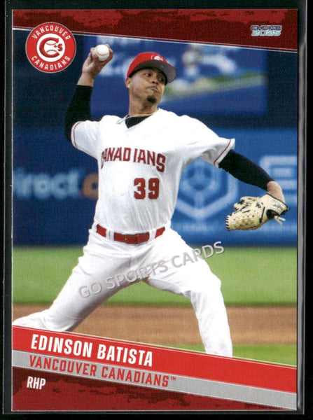 2025 Vancouver Canadians Edinson Batista