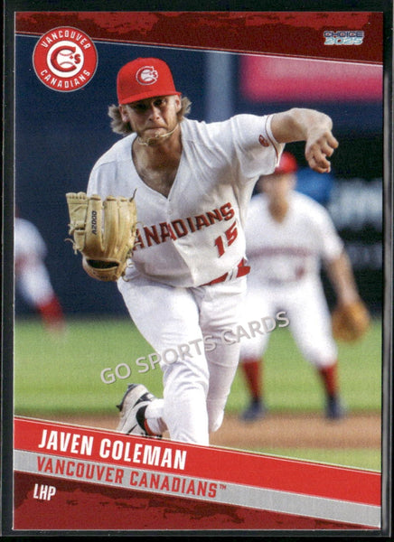 2025 Vancouver Canadians Javen Coleman