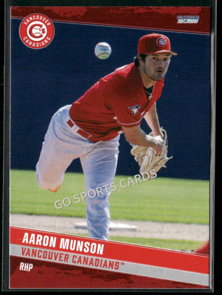 2025 Vancouver Canadians Aaron Munson