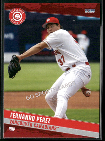 2025 Vancouver Canadians Fernando Perez